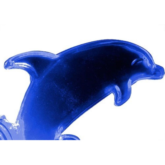 Abajour Noturno Brasfort Led Golfinho 127V Azul 8667 Abajour Noturno Brasfort Led Golfinho 127V Azul 8667