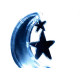 Abajour Noturno Brasfort Lua 127V Branco 8675 Abajour Noturno Brasfort Lua 127V Branco 8675