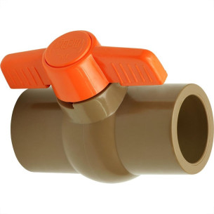 Registro Esfera Pvc Herc 40 Liso Liso Reforcado 3169 Registro Esfera Pvc Herc 40 Liso Liso Reforcado 3169