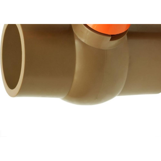 Registro Esfera Pvc Herc 75 Liso Liso Reforcado 3204 Registro Esfera Pvc Herc 75 Liso Liso Reforcado 3204