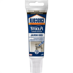 Cola Silicone Henkel Flexivel 50G Acetico Display  - Kit C/12 