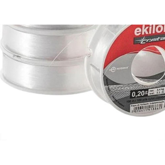 Linha Pesca Ekilon Branca 0,25Mm X 100M 47002 - Kit C/20 Linha Pesca Ekilon Branca 0,25Mm X 100M 47002 - Kit C/20