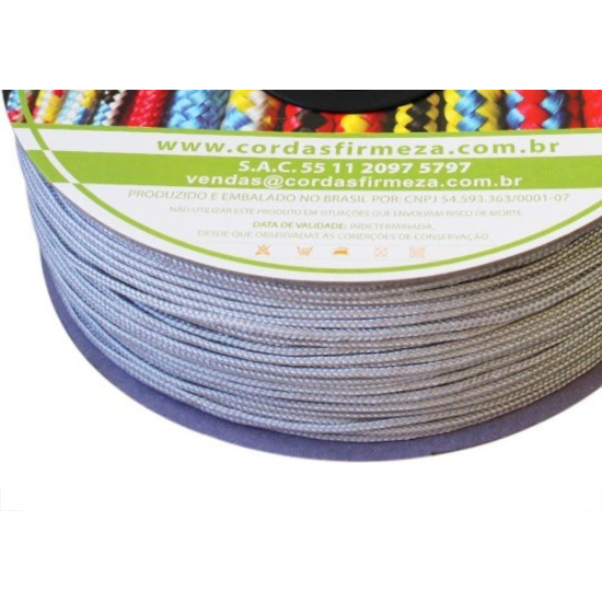 Corda Poliester Firmeza Carretel Branca 6Mm/150M 20608