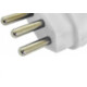 Pino Macho 2 Polos+Terra Daneva 20A Branco Dn1616 - Kit C/12 Pino Macho 2 Polos+Terra Daneva 20A Branco Dn1616 - Kit C/12
