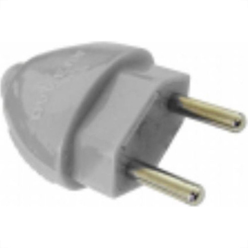 Pino Macho 2 Polos Daneva 10A Cinza Dn1589 - Kit C/12 Pino Macho 2 Polos Daneva 10A Cinza Dn1589 - Kit C/12