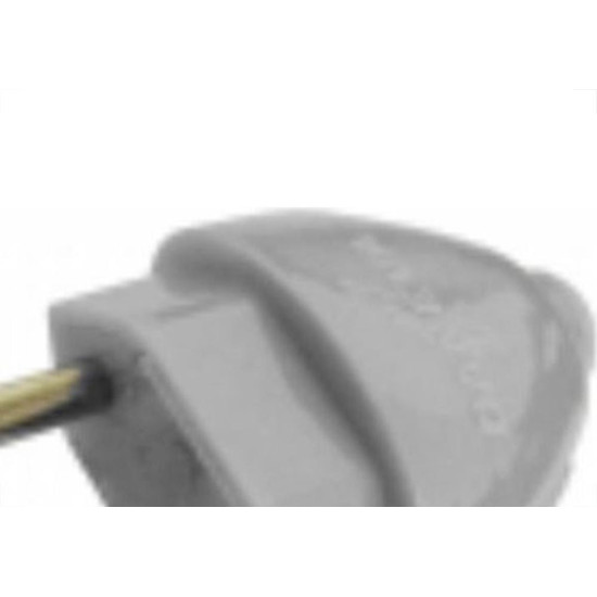 Pino Macho 2 Polos Daneva 10A Cinza Dn1589 - Kit C/12 Pino Macho 2 Polos Daneva 10A Cinza Dn1589 - Kit C/12