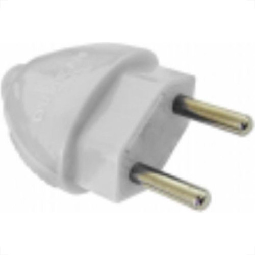 Pino Macho 2 Polos Daneva 20A Branco Dn1615 - Kit C/12 Pino Macho 2 Polos Daneva 20A Branco Dn1615 - Kit C/12