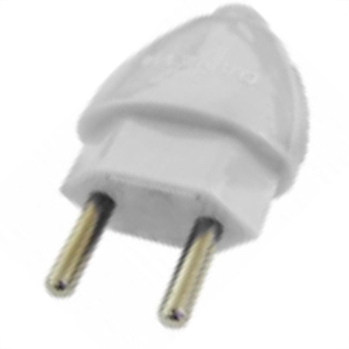 Pino Macho 2 Polos Daneva 20A Branco Dn1615 - Kit C/12 Pino Macho 2 Polos Daneva 20A Branco Dn1615 - Kit C/12