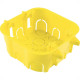 Caixinha Luz Plastica 4X4 Tramontina Amarela Drywal - Kit C/10