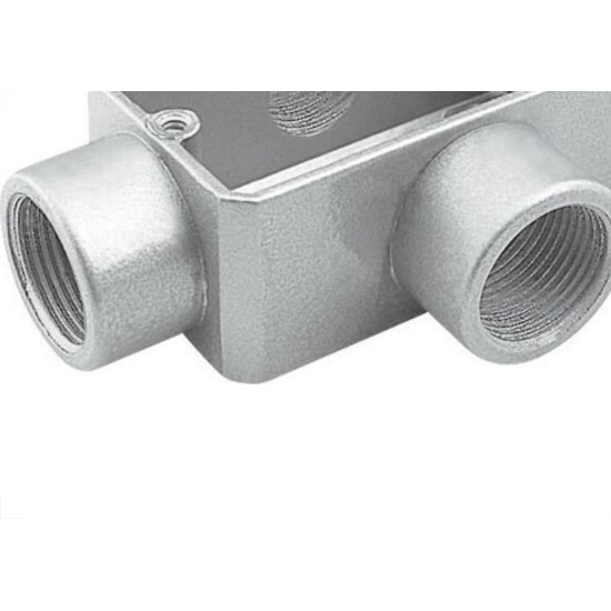 Condulete Tramontina 56109(X )Sem Rosca 4''Com Tampa 56109/320