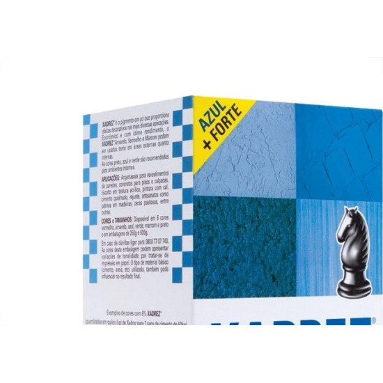 Pigmento Po Xadrez Azul 500G 67652 Pigmento Po Xadrez Azul 500G 67652
