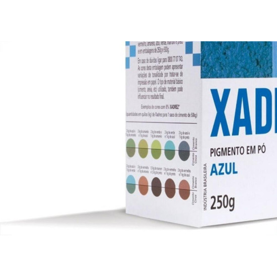 Pigmento Po Xadrez Azul 250G 67393 Pigmento Po Xadrez Azul 250G 67393