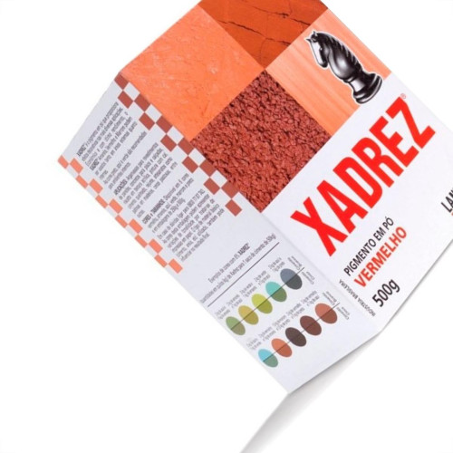 Pigmento Po Xadrez Vermelho 500G 67881 Pigmento Po Xadrez Vermelho 500G 67881