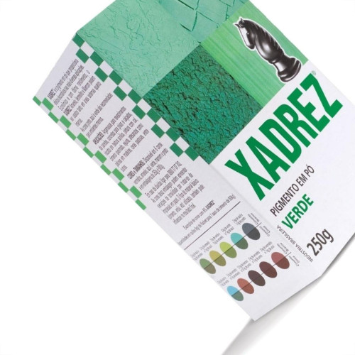 Pigmento Po Xadrez Verde 250G 67989 Pigmento Po Xadrez Verde 250G 67989