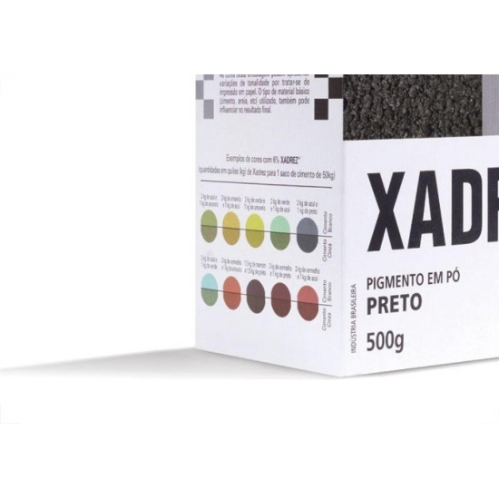 Pigmento Po Xadrez Preto 500G 67741 Pigmento Po Xadrez Preto 500G 67741