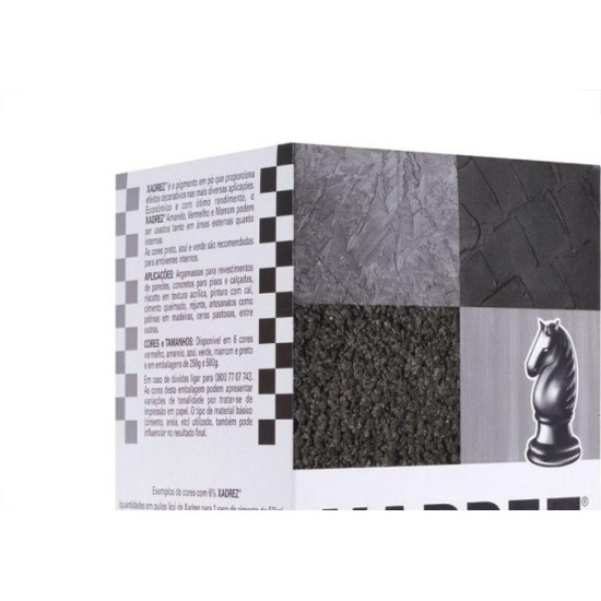Pigmento Po Xadrez Preto 500G 67741 Pigmento Po Xadrez Preto 500G 67741