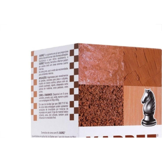 Pigmento Po Xadrez Marrom 500G 67679 Pigmento Po Xadrez Marrom 500G 67679