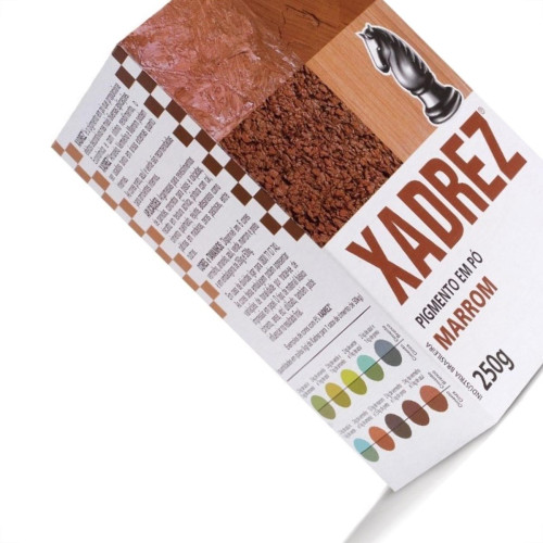Pigmento Po Xadrez Marrom 250G 67938 Pigmento Po Xadrez Marrom 250G 67938