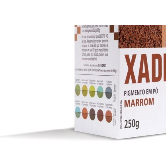 Pigmento Po Xadrez Marrom 250G 67938 Pigmento Po Xadrez Marrom 250G 67938