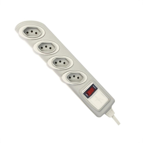 Filtro Linha Daneva 4 Tomadas Bivolt Cinza 1642 Dn1642 Filtro Linha Daneva 4 Tomadas Bivolt Cinza 1642 Dn1642