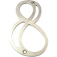 Numero Colonial Zamac Cromado Silvana 8 95585 Numero Colonial Zamac Cromado Silvana 8 95585