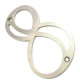 Numero Colonial Zamac Cromado Silvana 8 95585 Numero Colonial Zamac Cromado Silvana 8 95585