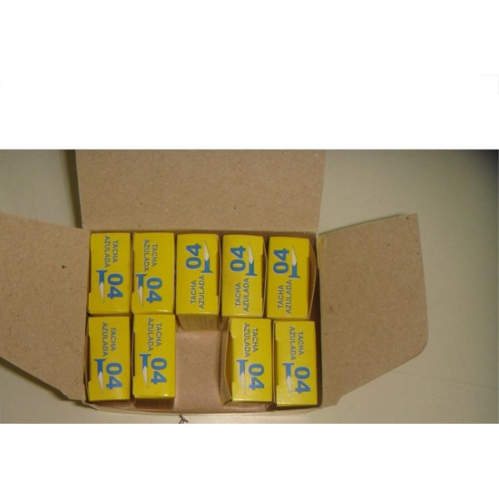 Tachinha Detack Polida 12 Com 10 Caixinhas Com 100Pecas Tac-Fr16Mm Tachinha Detack Polida 12 Com 10 Caixinhas Com 100Pecas Tac-Fr16Mm