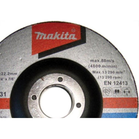 Disco Desbaste Makita Ferro 4.1/2 X 7/8 D-19831-5 - Kit C/5 