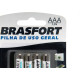 Pilha Brasfort Palito Aaa Cartela Com 4 Pecas 6307 Pilha Brasfort Palito Aaa Cartela Com 4 Pecas 6307