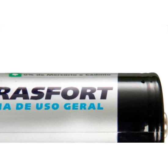 Pilha Brasfort Grande ''D'' Com 2 Pecas 6311 Pilha Brasfort Grande ''D'' Com 2 Pecas 6311