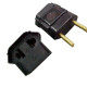 Pino Adaptador (Entrada =2 Redondo/Saida =2 Universal) Fernik Preto 508-1-1 - Kit C/20 Pino Adaptador (Entrada =2 Redondo/Saida =2 Universal) Fernik Preto 508-1-1 - Kit C/20