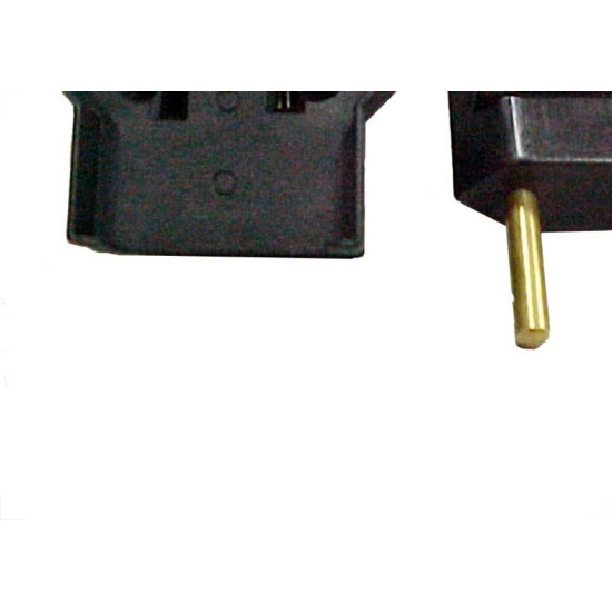 Pino Adaptador (Entrada =2 Redondo/Saida =2 Universal) Fernik Preto 508-1-1 - Kit C/20 Pino Adaptador (Entrada =2 Redondo/Saida =2 Universal) Fernik Preto 508-1-1 - Kit C/20