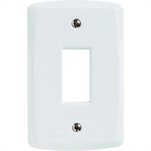 Placa Tramontina Lux 4X2 (1 Modulo Vertical) 