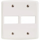 Placa Tramontina Lux 4X4 (2 Modulos) Placa Tramontina Lux 4X4 (2 Modulos)
