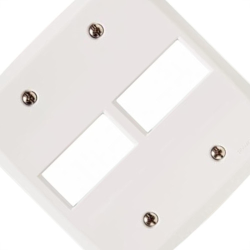 Placa Tramontina Lux 4X4 (2 Modulos) Placa Tramontina Lux 4X4 (2 Modulos)