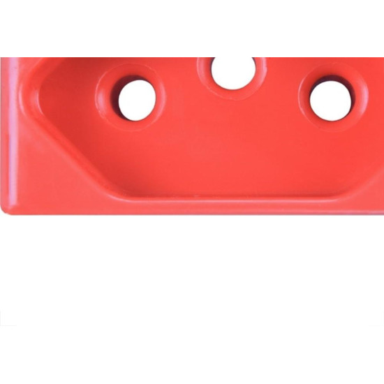 Modulo Tramontina Lux Tomada 20A Vermelho 