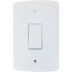 Conjunto Tramontina Lux 4X2 Branco Com Placa (1 Campainha) Conjunto Tramontina Lux 4X2 Branco Com Placa (1 Campainha)