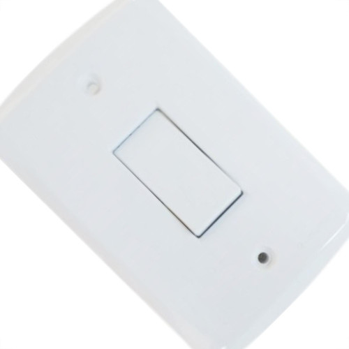 Conjunto Tramontina Lux 4X2 Branco Com Placa (1 Campainha) Conjunto Tramontina Lux 4X2 Branco Com Placa (1 Campainha)
