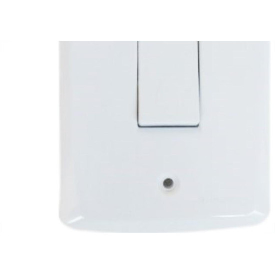 Conjunto Tramontina Lux 4X2 Branco Com Placa (1 Campainha) Conjunto Tramontina Lux 4X2 Branco Com Placa (1 Campainha)