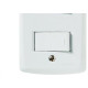 Conjunto Tramontina Lux 4X2 Branco Com Placa (2 Simples) Conjunto Tramontina Lux 4X2 Branco Com Placa (2 Simples)