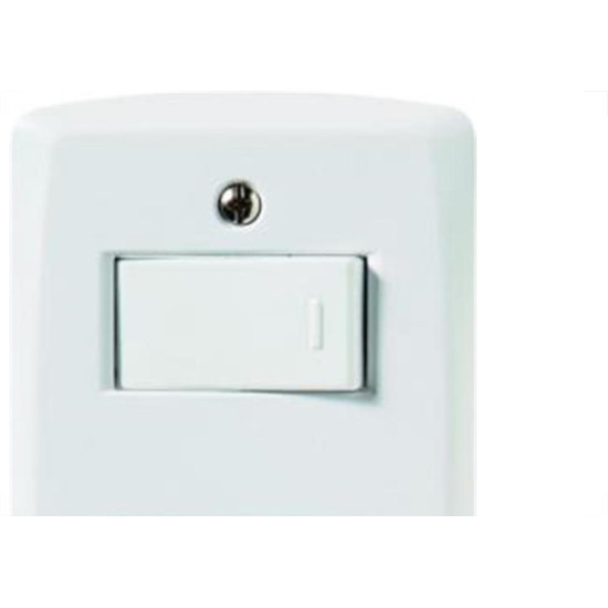 Conjunto Tramontina Lux 4X2 Branco Com Placa (1 Paralelo+1Tomada) 