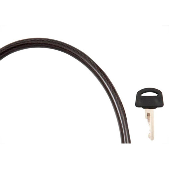 Cadeado Bicicleta Brasfort Com Chave 08X40Cm 7015 Cadeado Bicicleta Brasfort Com Chave 08X40Cm 7015