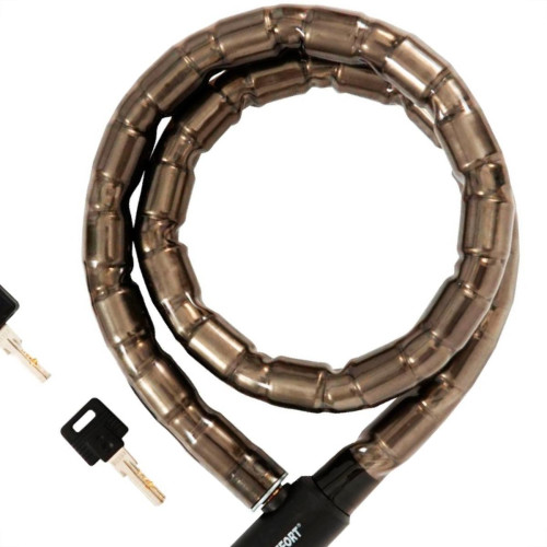 Cadeado Para Moto Brasfort Com Chave 22X1,2M 7013 Cadeado Para Moto Brasfort Com Chave 22X1,2M 7013