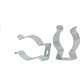 Abracadeira Fluorescente Zincado Redy ''T 5'' 106 - Kit C/100 Abracadeira Fluorescente Zincado Redy ''T 5'' 106 - Kit C/100