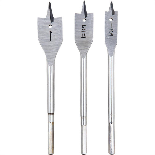 Broca Madeira Chata Brasfort 1/2 A 1''3 Pecas 7028 Broca Madeira Chata Brasfort 1/2 A 1''3 Pecas 7028