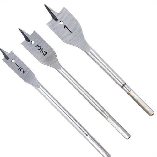 Broca Madeira Chata Brasfort 1/2 A 1''3 Pecas 7028 Broca Madeira Chata Brasfort 1/2 A 1''3 Pecas 7028