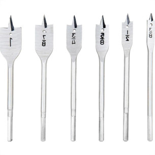 Broca Madeira Chata Brasfort 3/8 A 1''6 Pecas 8015