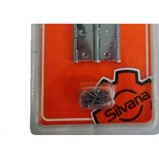 Dobradica Silvana 880 Cromada 2.1/2'' Blister Com 3 Pecas 91450 Dobradica Silvana 880 Cromada 2.1/2'' Blister Com 3 Pecas 91450