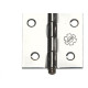 Dobradica Silvana 880 Cromada 3'' Blister Com 3 Pecas 91467 Dobradica Silvana 880 Cromada 3'' Blister Com 3 Pecas 91467