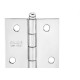 Dobradica Silvana 880 Cromada 3.1/2'' Blister Com 3 Pecas 91474 Dobradica Silvana 880 Cromada 3.1/2'' Blister Com 3 Pecas 91474